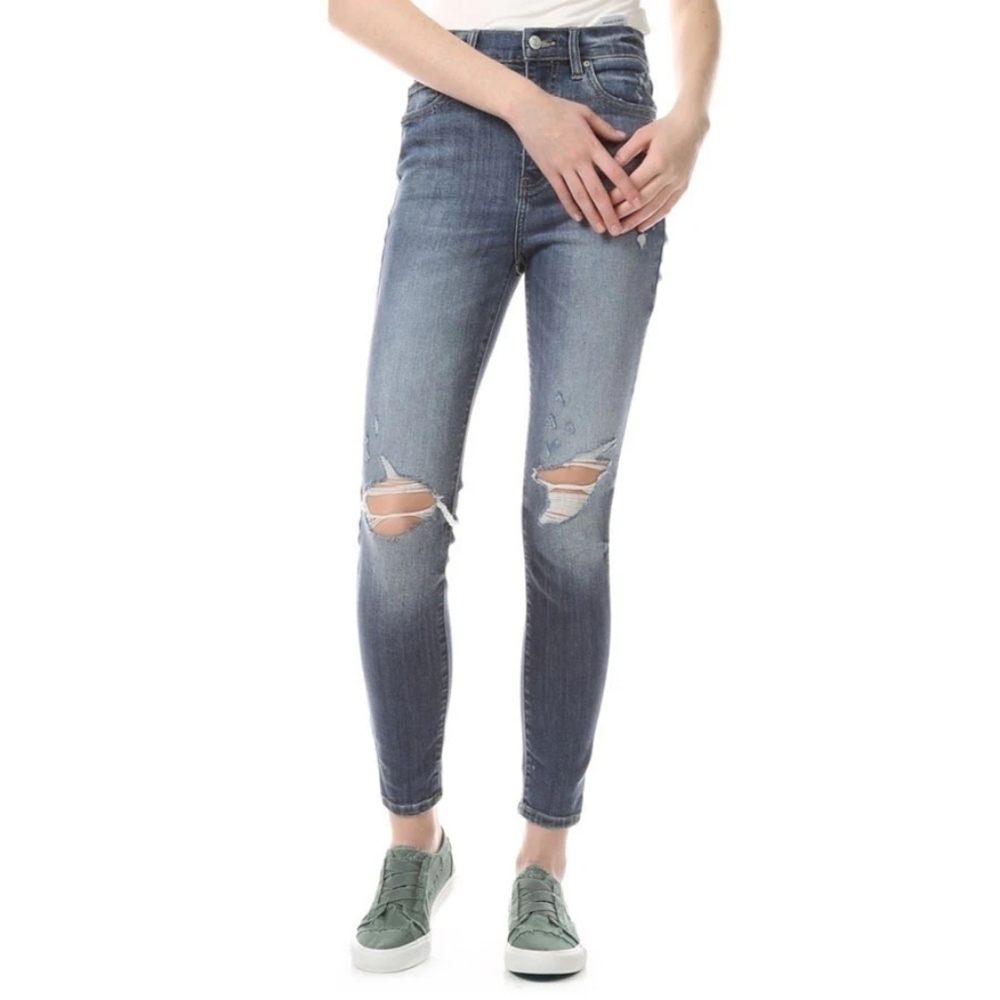 Eunina Bella Super High Rise Skinny Ankle Jean Size 11